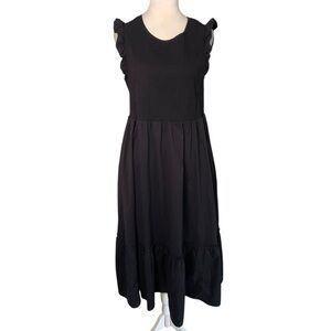 Elegant Black Sleeveless Dress